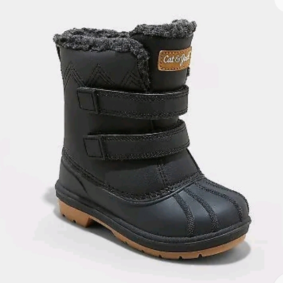 Toddler Denver Winter Boots - Cat & Jack size 8 - Picture 1 of 3